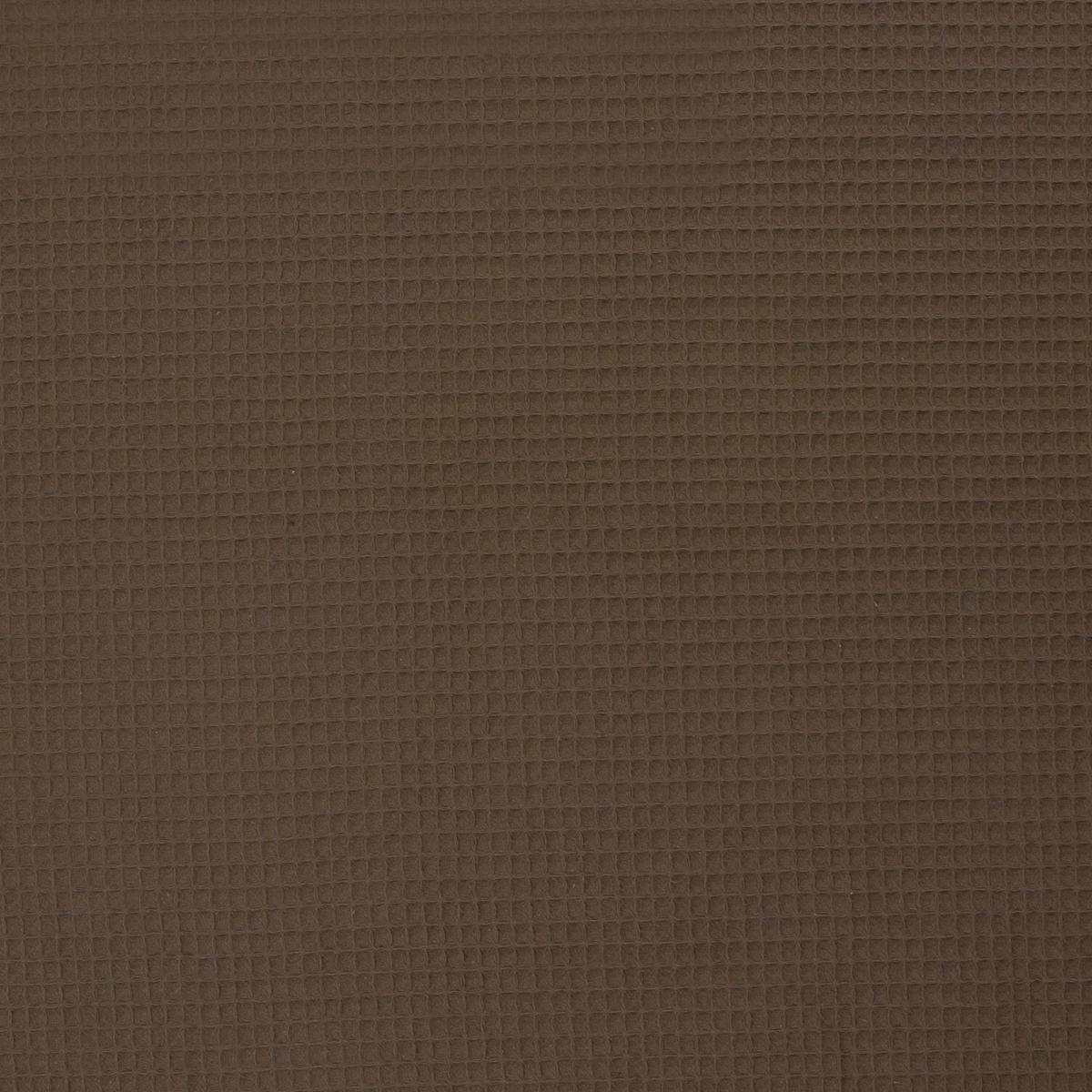 Waffelpiqué Nelson uni - taupe