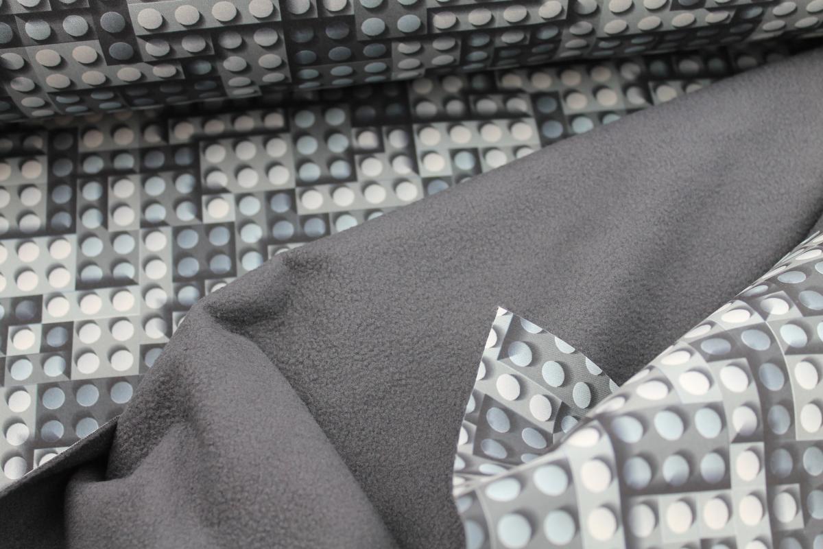 Softshell „Brixx“ - Bausteine grau