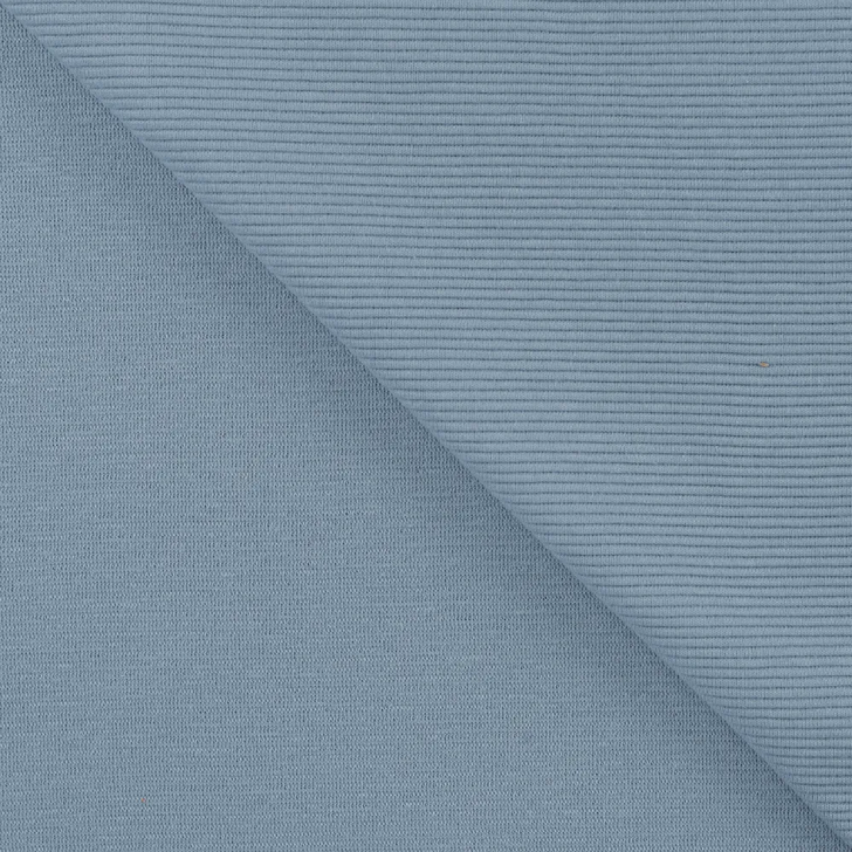 Ottoman Rippjersey - hellblau