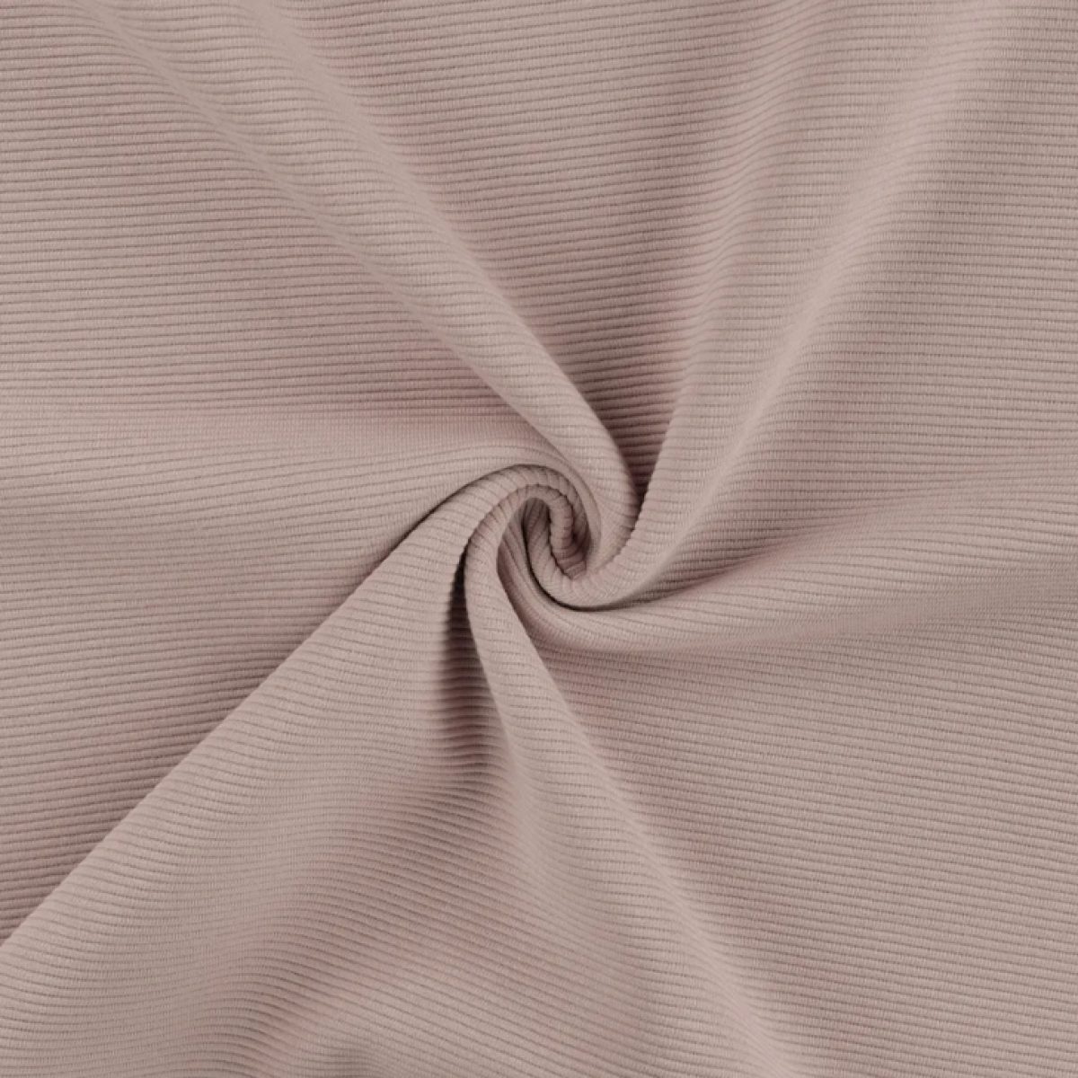 Ottoman Rippjersey - altrosa