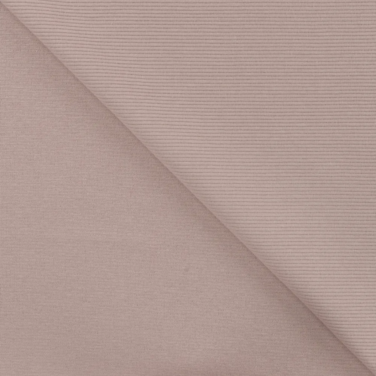 Ottoman Rippjersey - altrosa