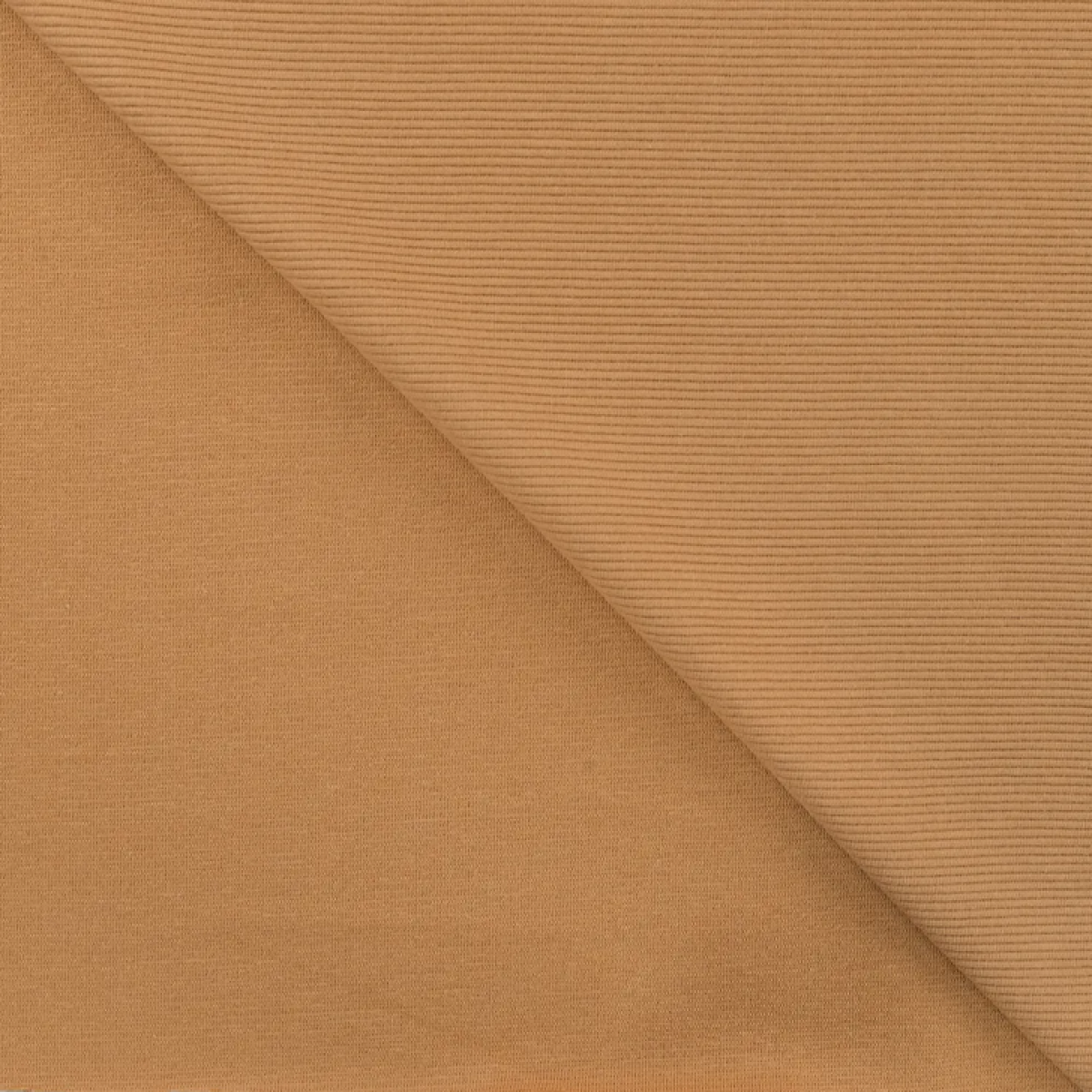 Ottoman Rippjersey - caramel