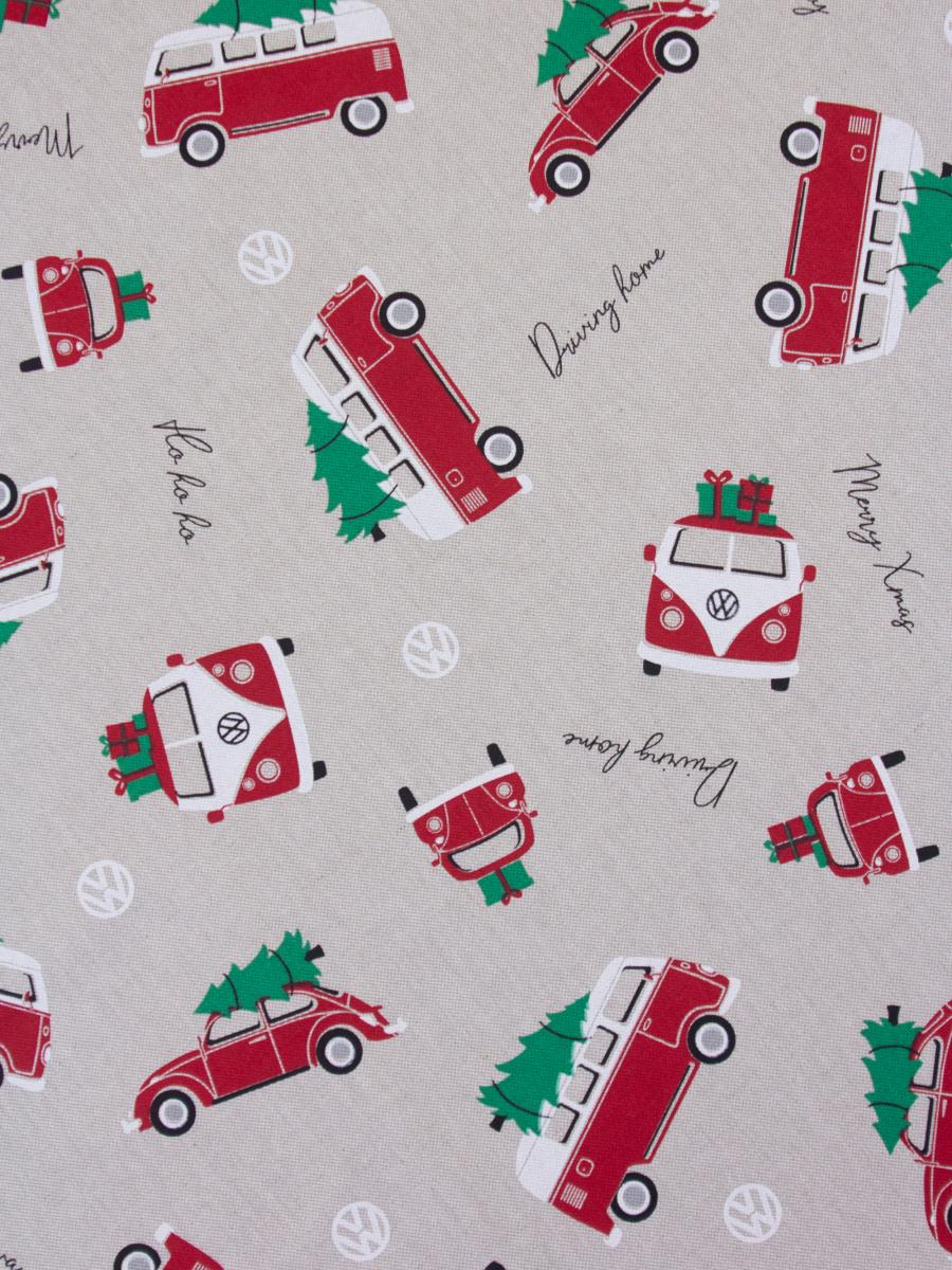 Canvas "VW Bulli" Weihnachtsbullis, Weihnachten Swafing