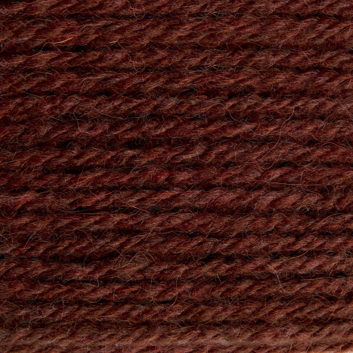 Soft Alpaca Weinrot 022 Detailansicht