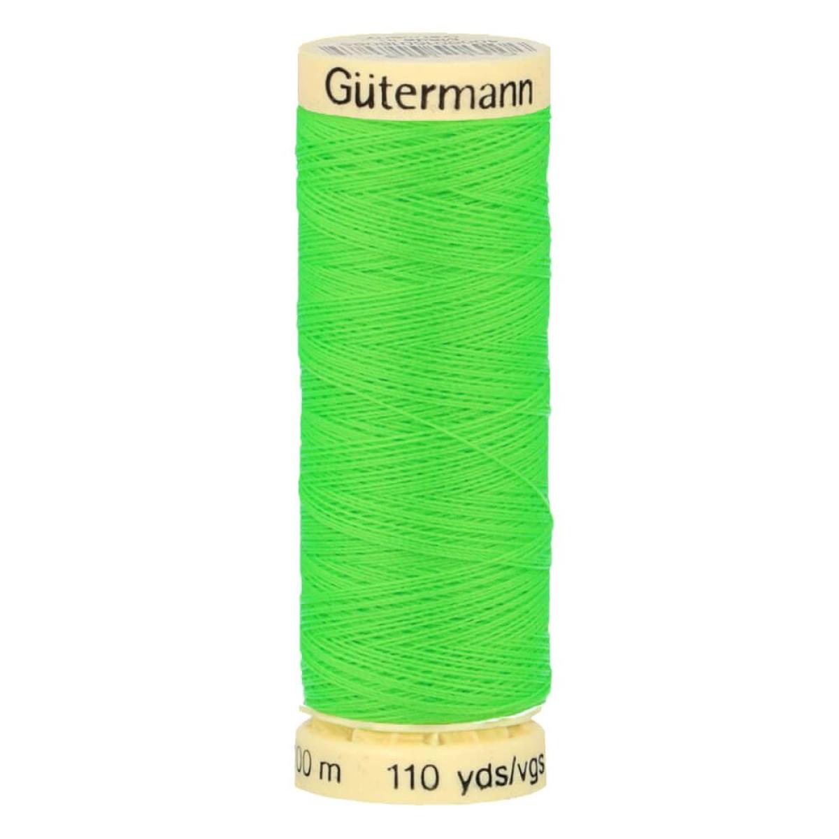 Gütermann Allesnäher 100m  neon grün - Farbe 3836