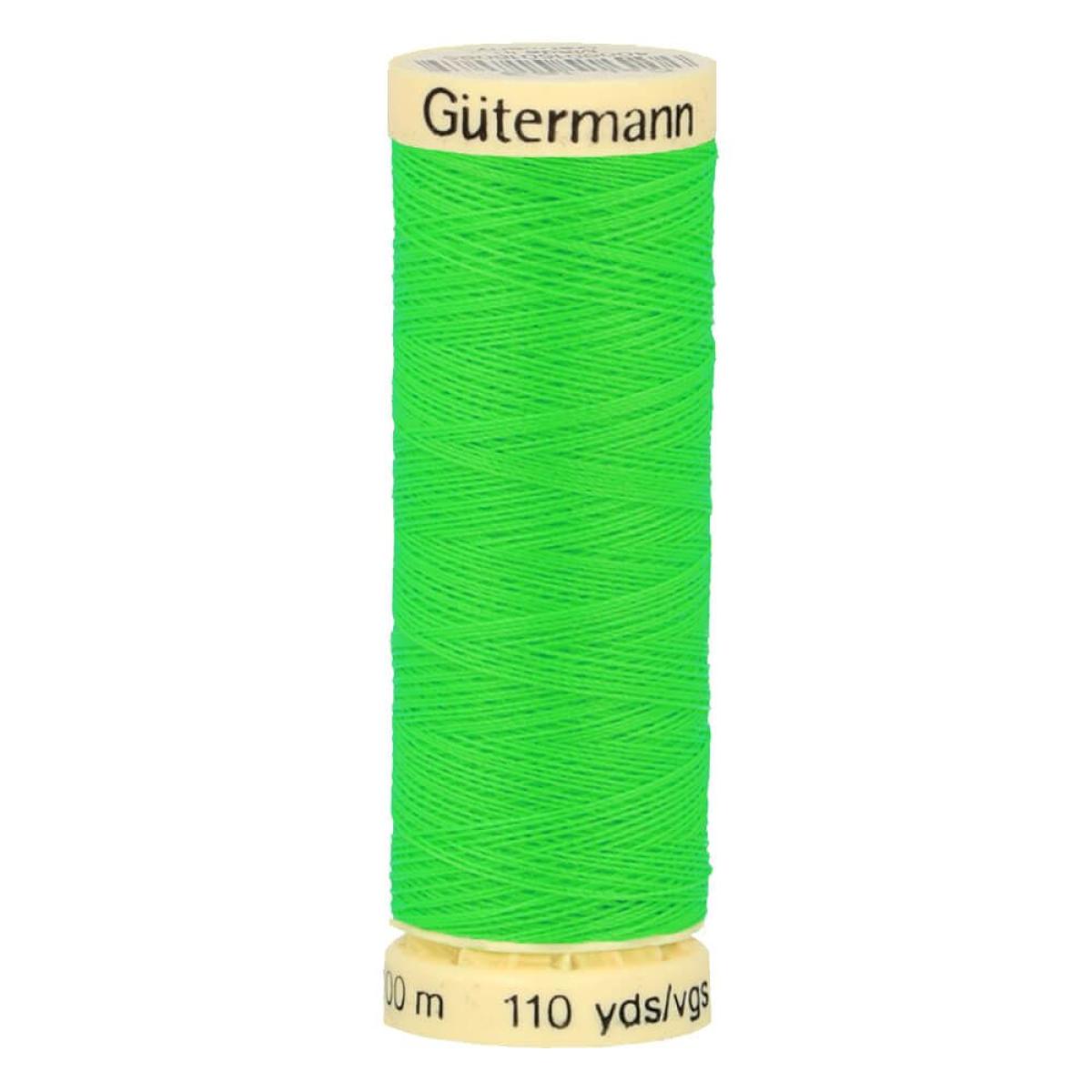 Gütermann Allesnäher 100m  neon grün - Farbe 3853