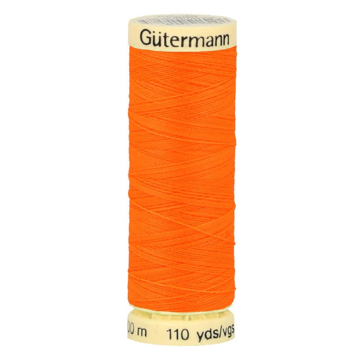 Gütermann Allesnäher 100m  neon orange - Farbe 3871