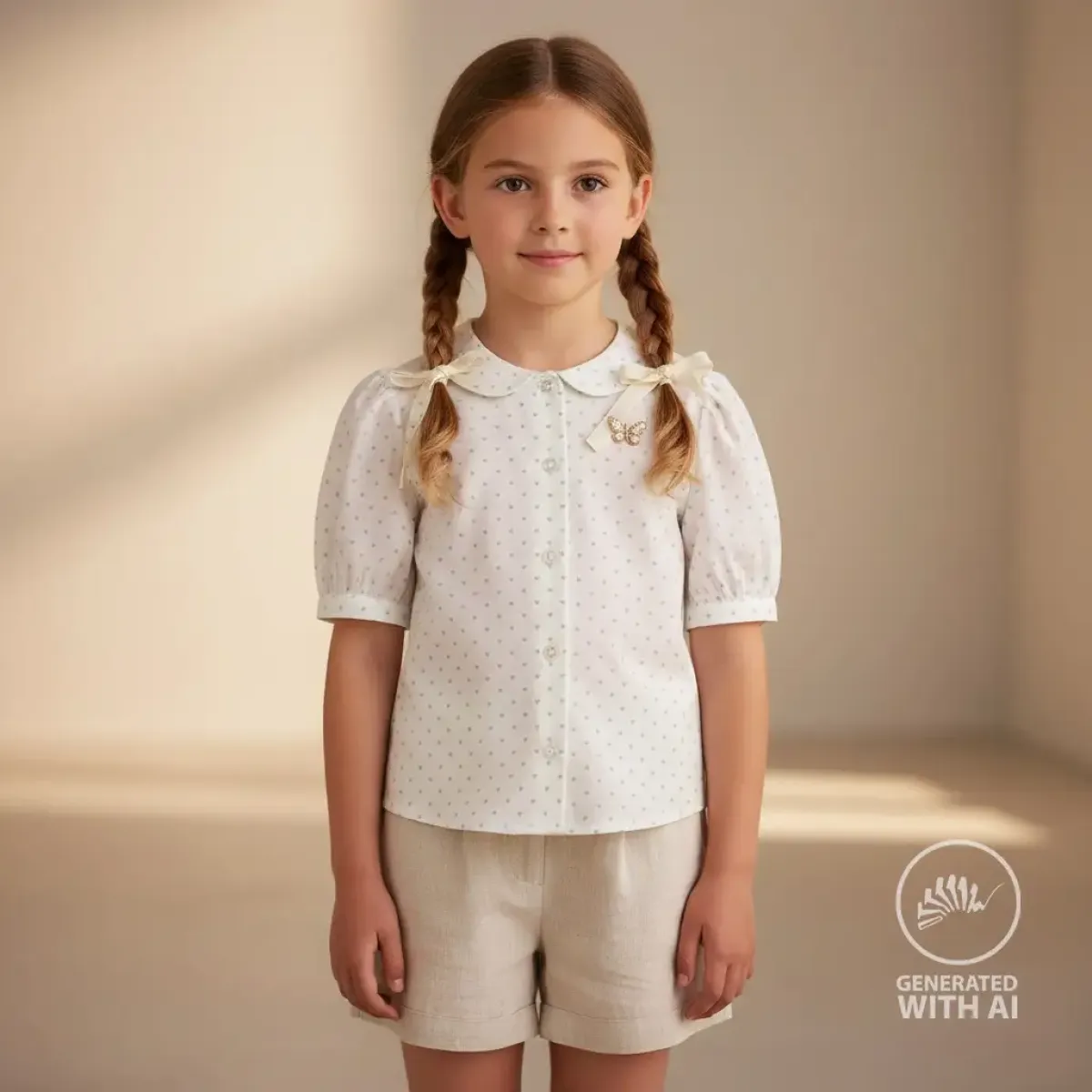 Stoff kleine Herzen rosa auf weiß