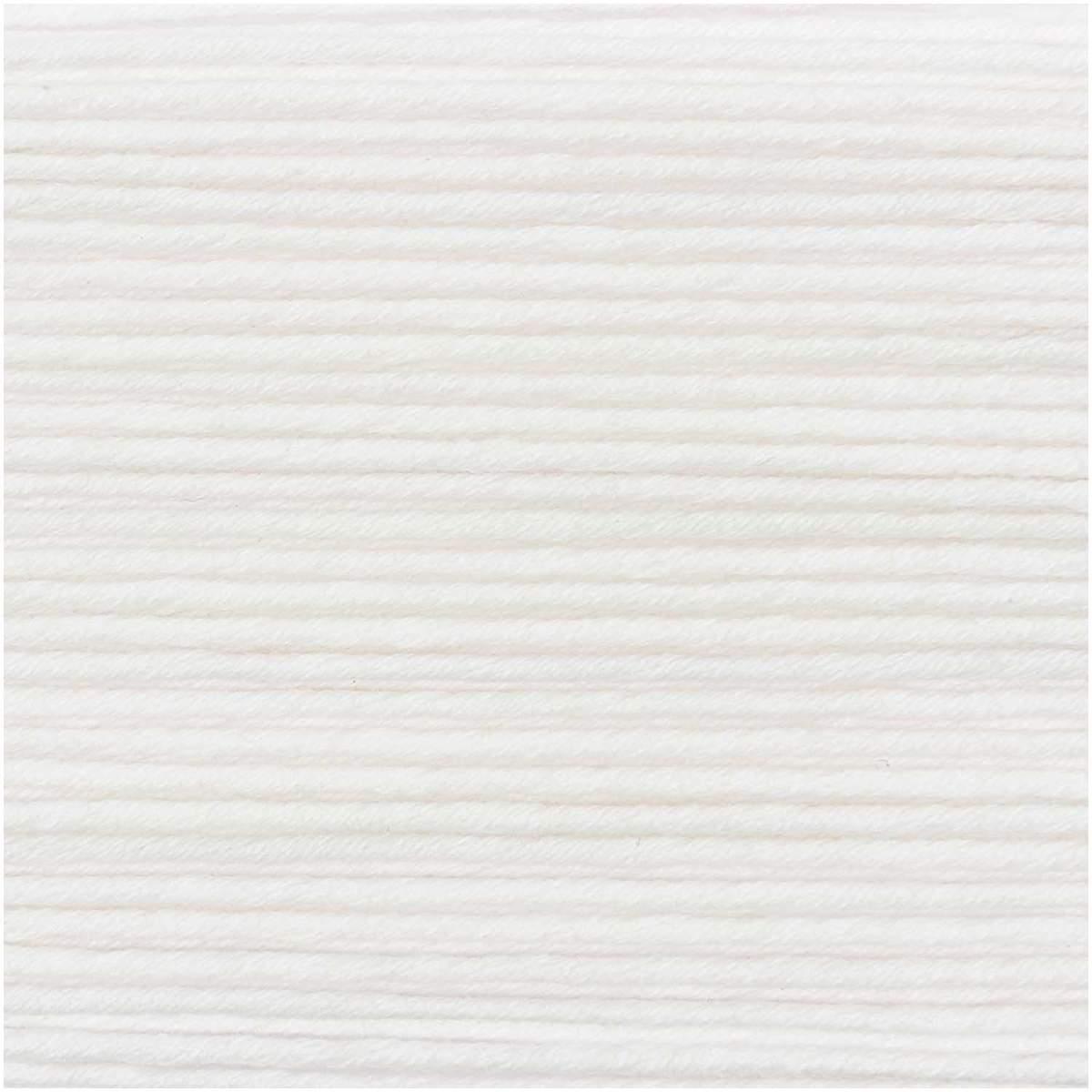 Design Essentials Organic Cotton aran 50g 90m weiß