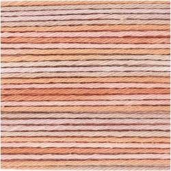 Ricorumi DK Häkelgarn Farbe 003 print lachs mix