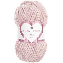 Rico Chenillove Chenillegarn rosa
