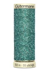 Gütermann Metallic Garn grün 50m - Farbe 235