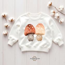 Buegelbild Pilzpärchen