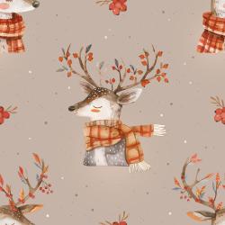 Weihnachtsrentier - Bio Jersey / Bio French Terry - Vorbestellung!!!