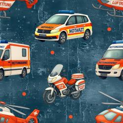 Rettungsdienst - Bio Jersey / Bio French Terry - Vorbestellung!!!