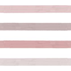 Wasserfarbenstreifen rosa - Bio Jersey / Bio French Terry - Vorbestellung!!!