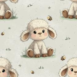 Schäfchenwiese - Bio Jersey / Bio French Terry - Vorbestellung!!!