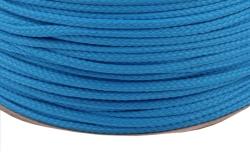 Kordel uni - aqua  Ø4mm Polyester