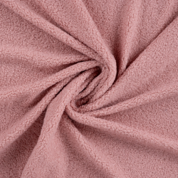 Teddy Bouclé - altrosa / rosa