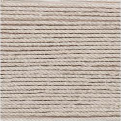 Ricorumi DK Häkelgarn Farbe 003 hellgrau02 creme