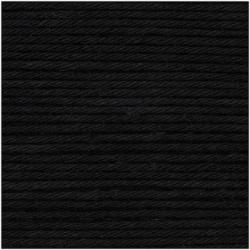 Ricorumi DK Häkelgarn Farbe 060 schwarz